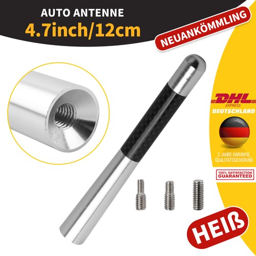 Autoantenne 12cm silber - autoantenne,