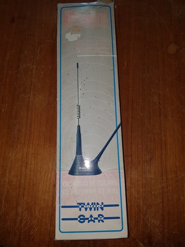 Pan twin car - autoantenne, radio